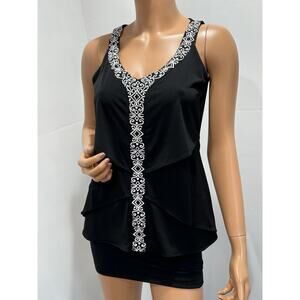 white house black market Top XS Black Sleeveless